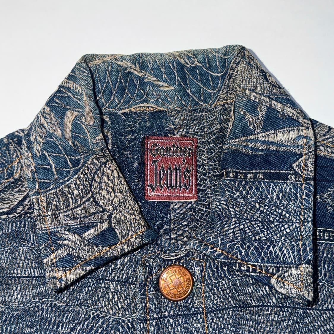 AW94 장폴고티에 아카이브 자카드 타투 트러커  상품이미지4