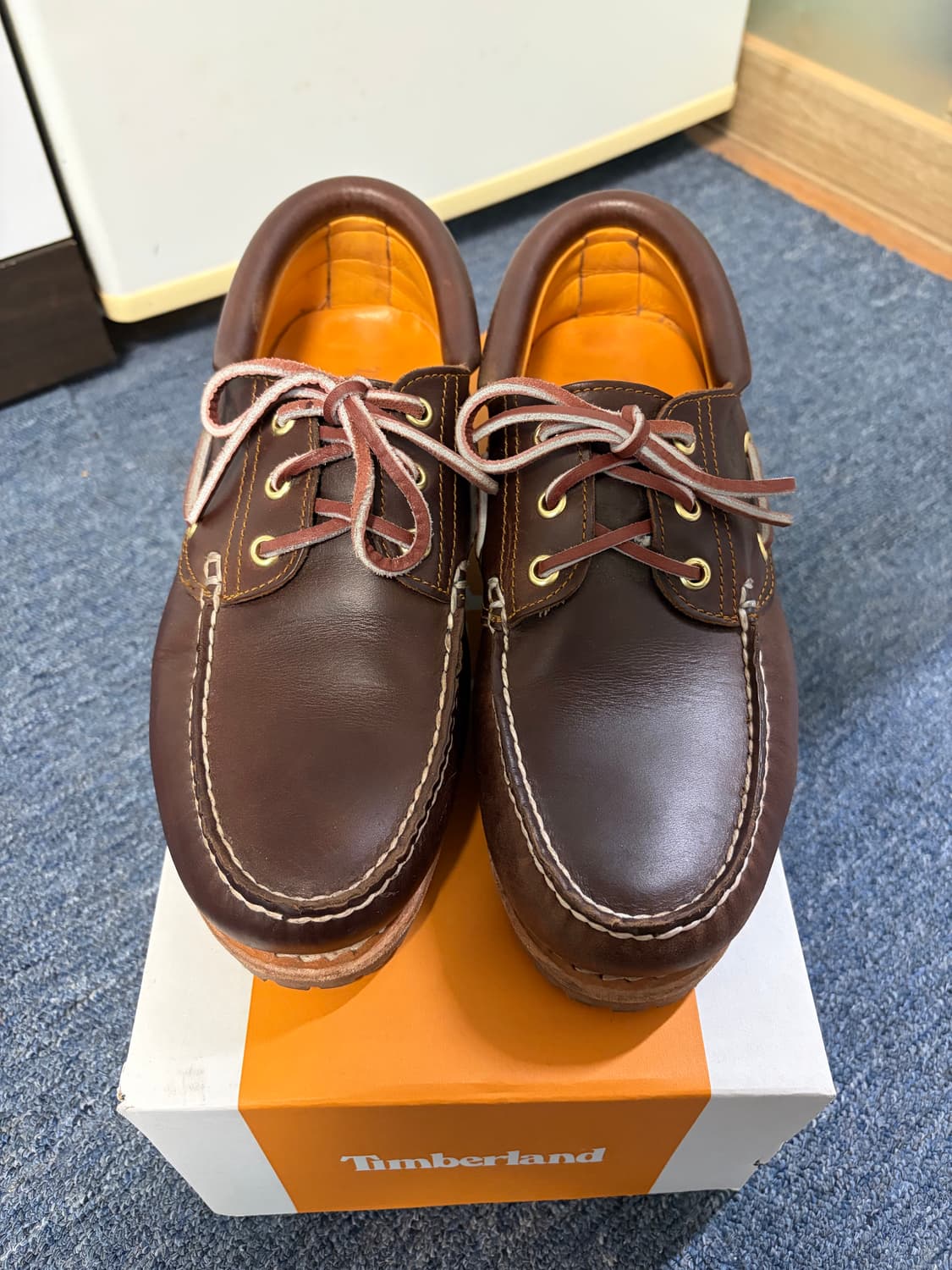 팀버랜드 3eye 보트슈즈 브라운 260 상품이미지5