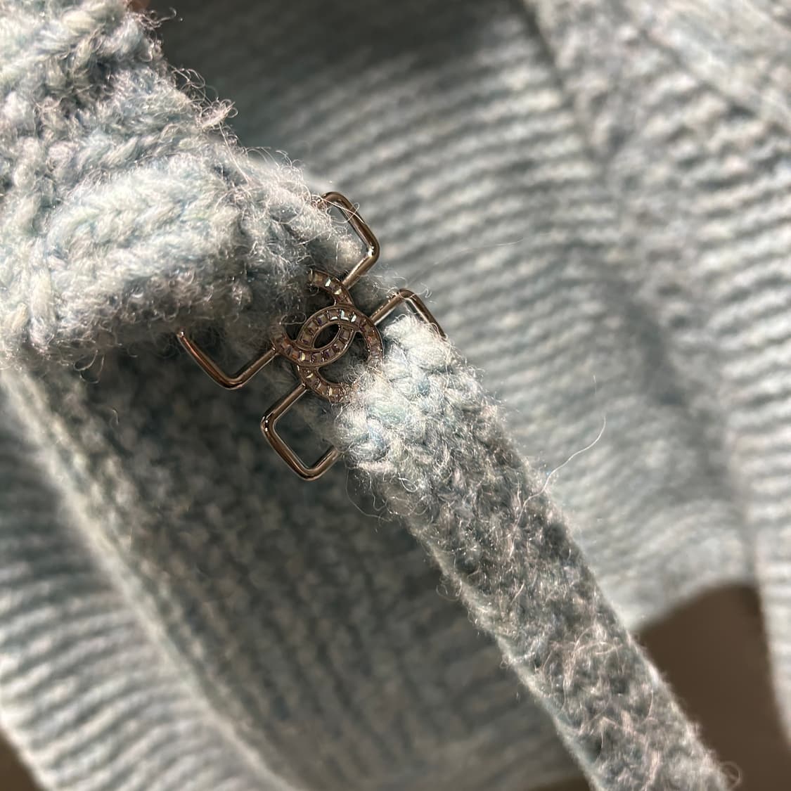 샤넬 알파카 랩 가디건 상품이미지8