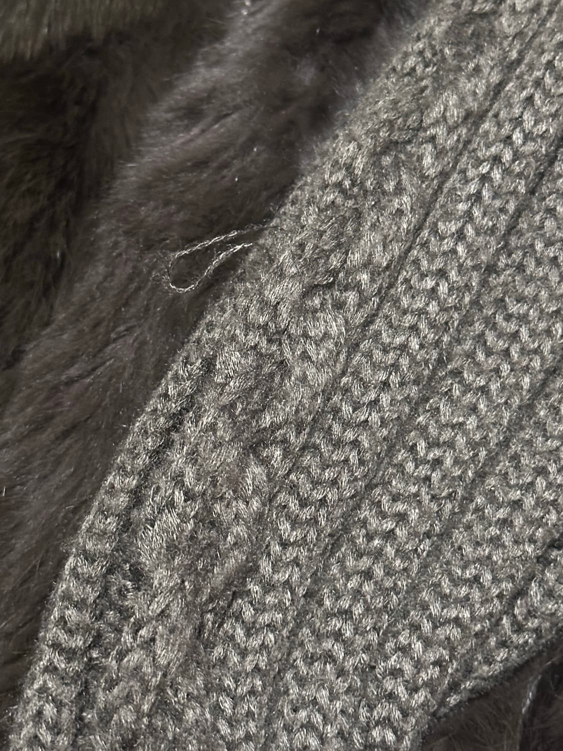 폭스, 토끼 퍼 조끼 자켓  상품이미지4