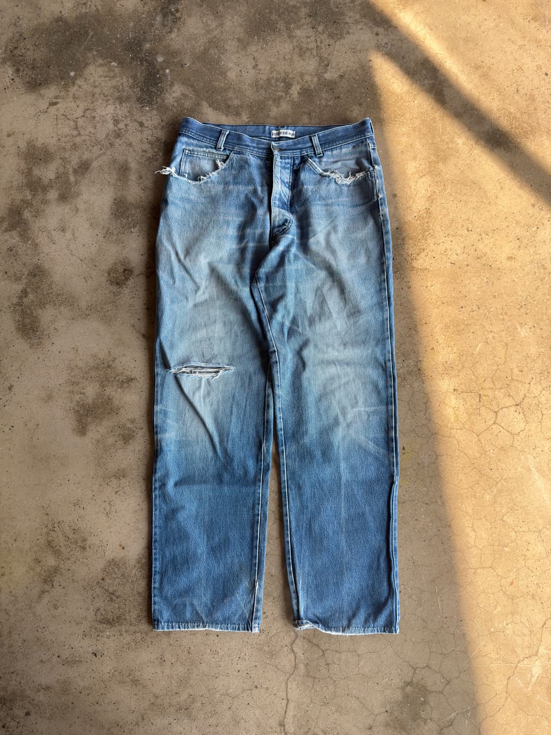 90s 스톤 아일랜드 green edge *rare 상품이미지2