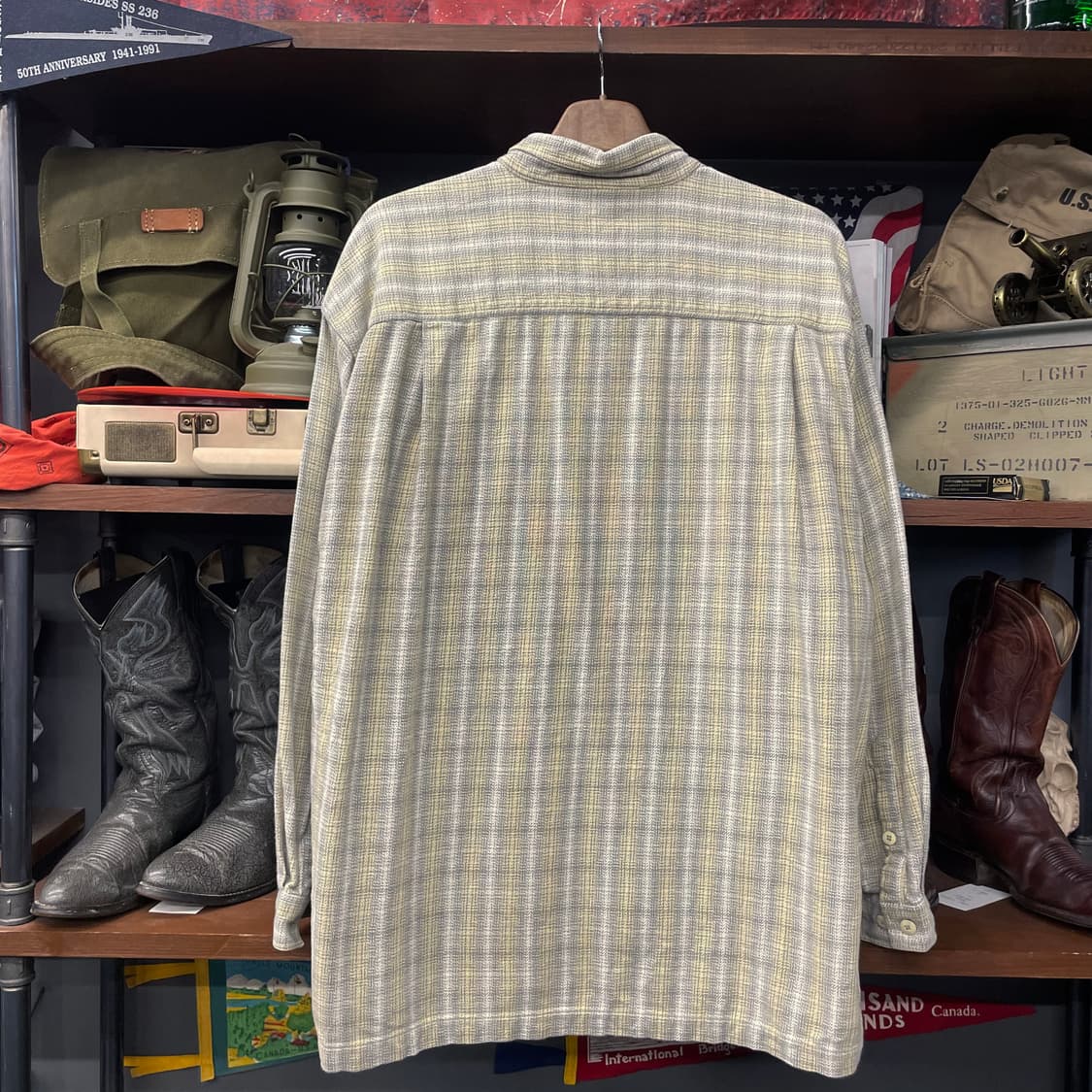 00s 파타고니아 오가닉 코튼 포켓 플란넬 셔츠 상품이미지2