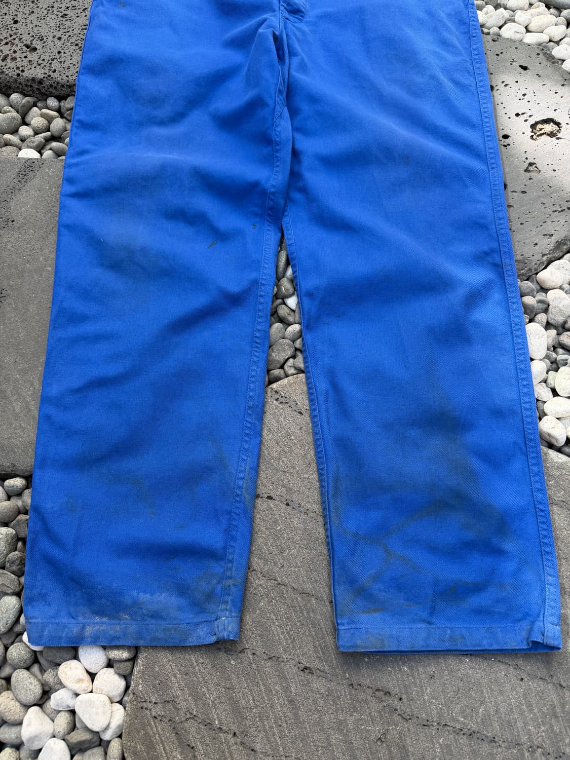 1990s DISTRESSED Oil-Stained 빈티지 프렌치워크팬츠 상품이미지4