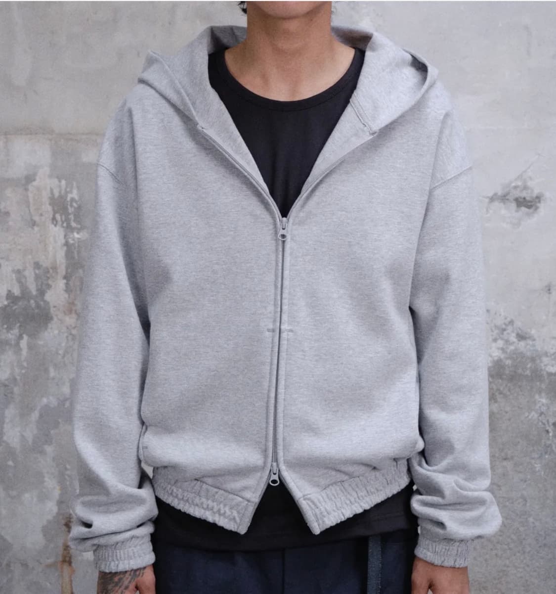 다이브인 크롭 후드집업 사이즈 2 상품이미지1