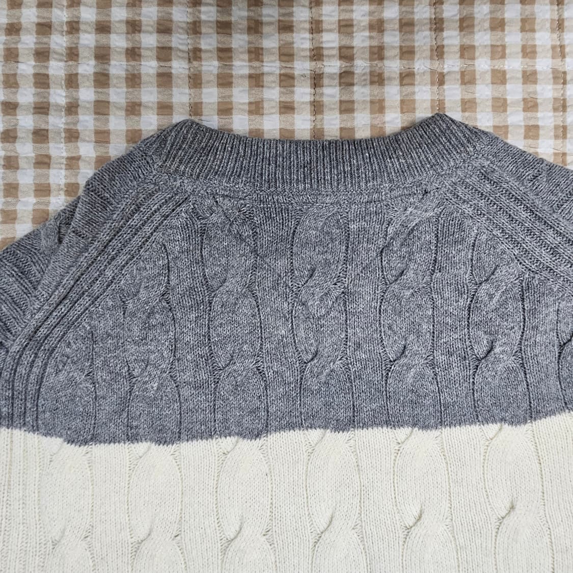 타미힐피거 케이블 면니트 남자100 상품이미지5