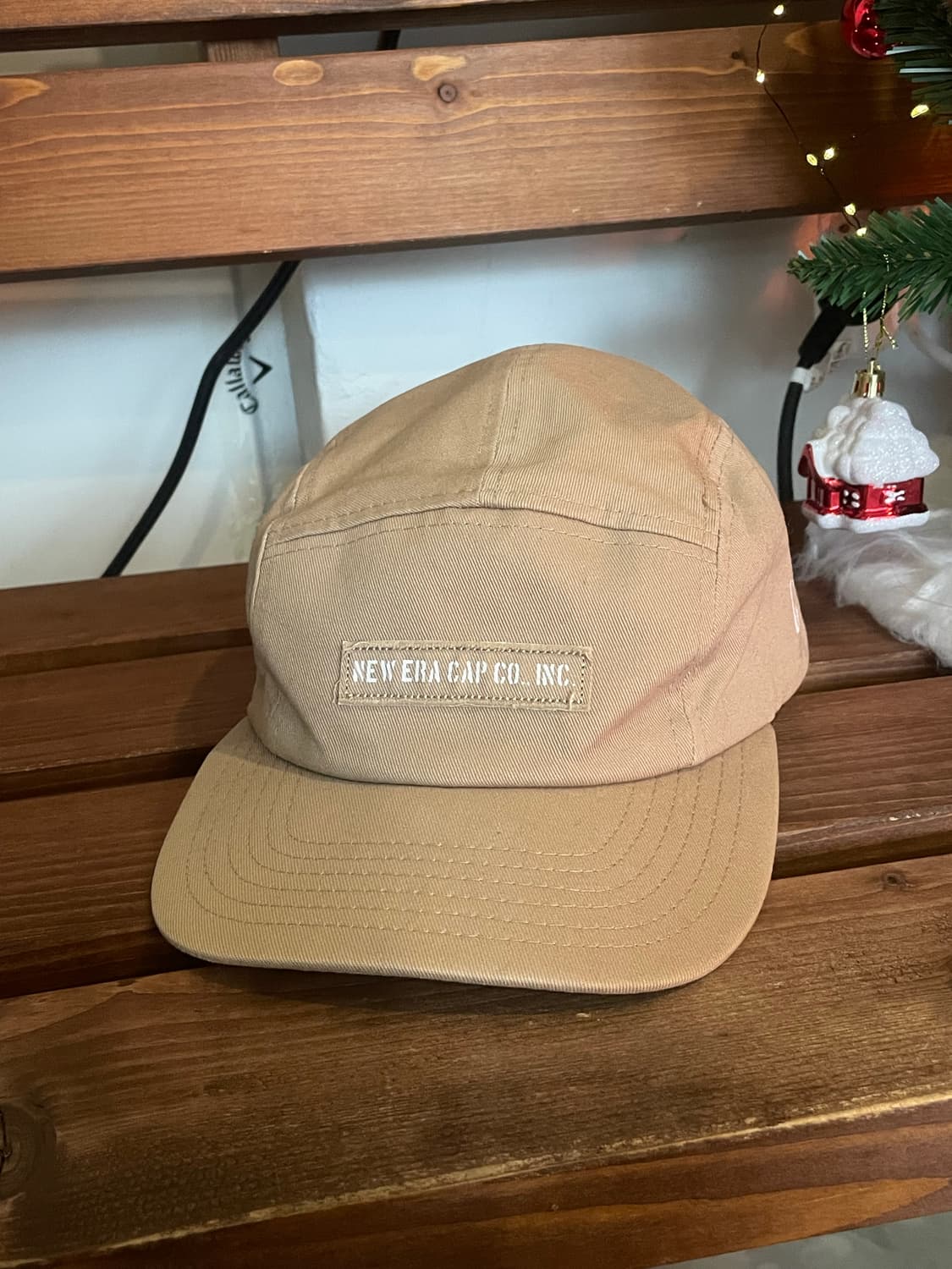 뉴에라 캠프캡 베이지 상품이미지1