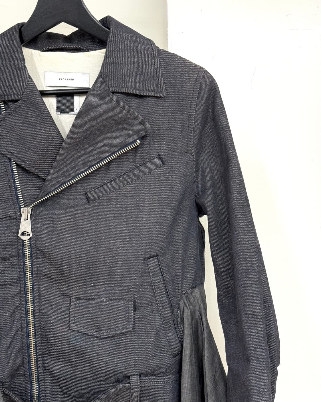 파세타즘 데님 러플 자켓  상품이미지4