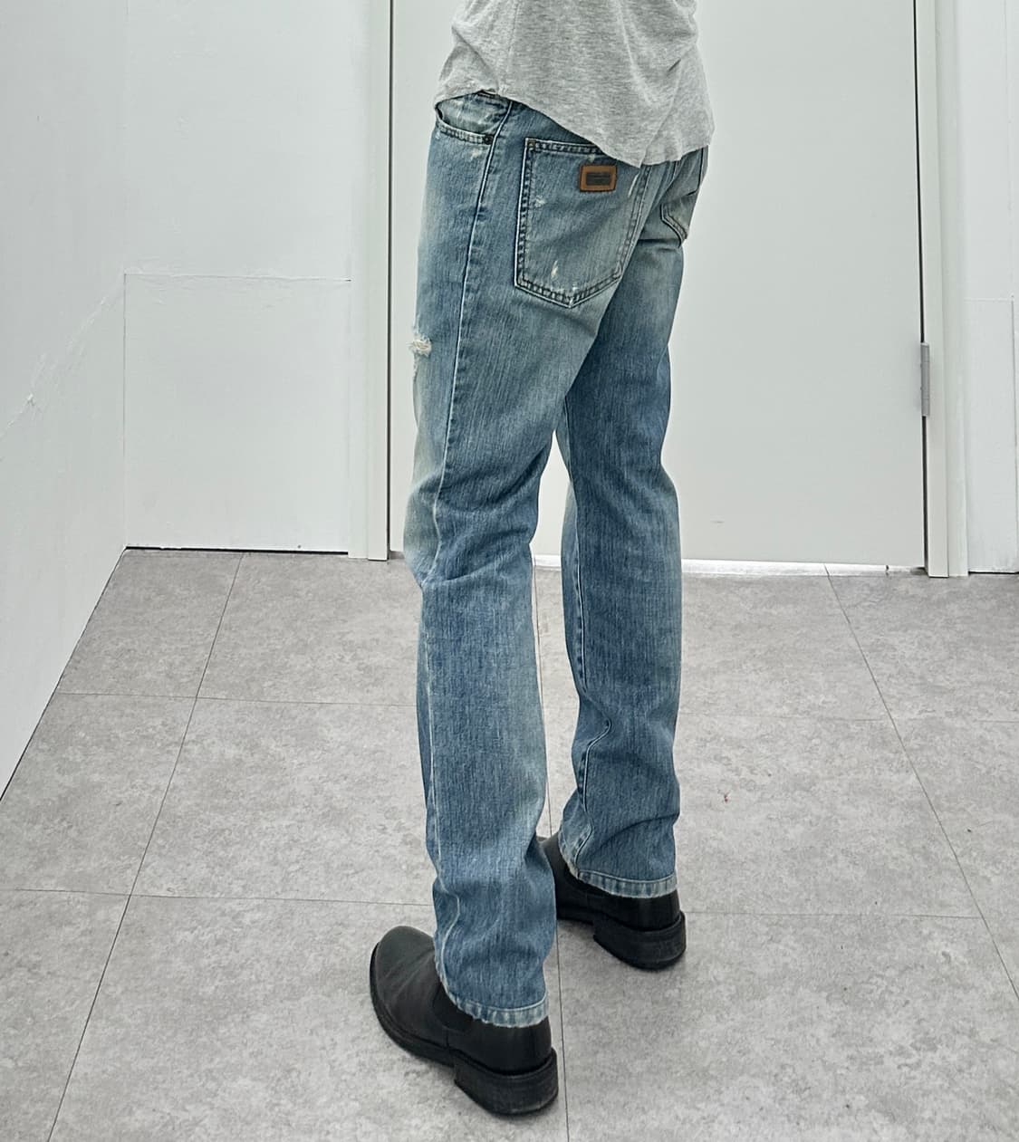Dolce & Gabbana destroyed denim pants 상품이미지5
