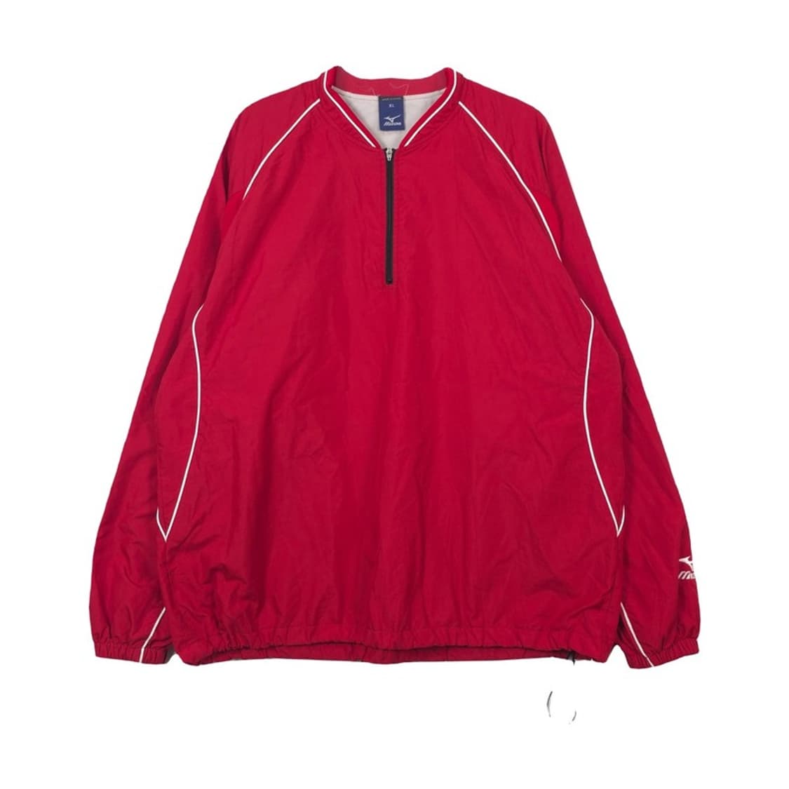 미즈노 올드스쿨 파이핑 브이넥 웜업 피스테 XL 상품이미지1