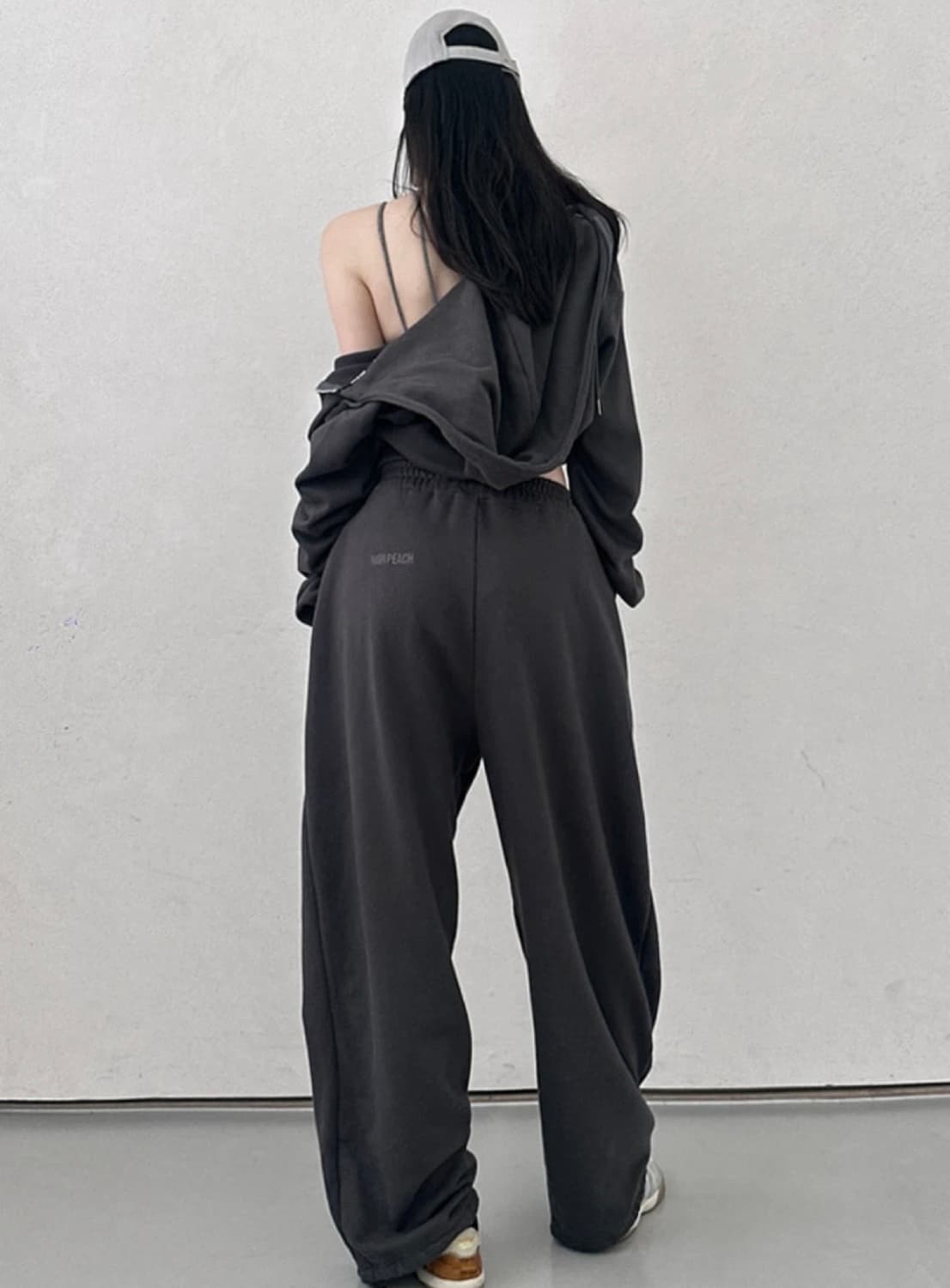 Monpeach 오프모드 스웻 기모 셋업 상품이미지2