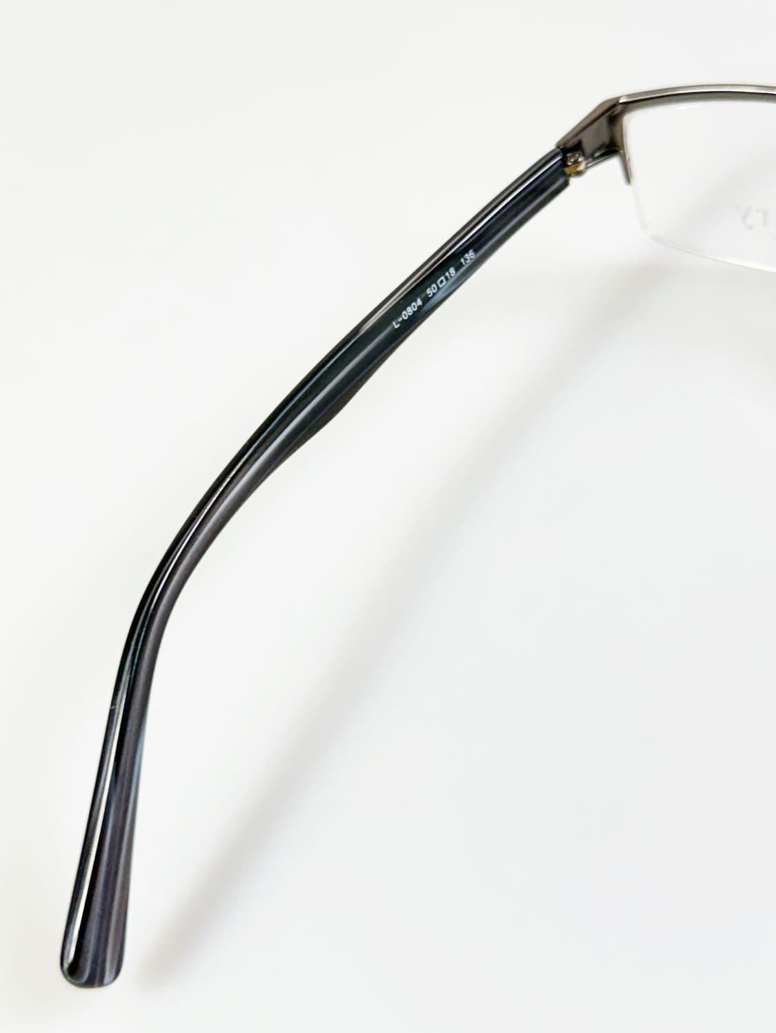 LUXURY OCCHIALI 반무테 스퀘어 메탈 빈티지 안경 상품이미지7