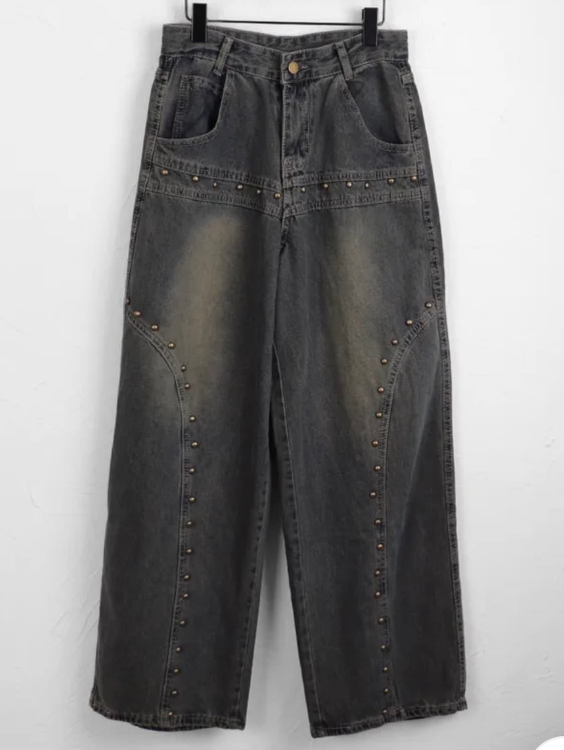 웨스턴 스터드 데님팬츠 상품이미지4