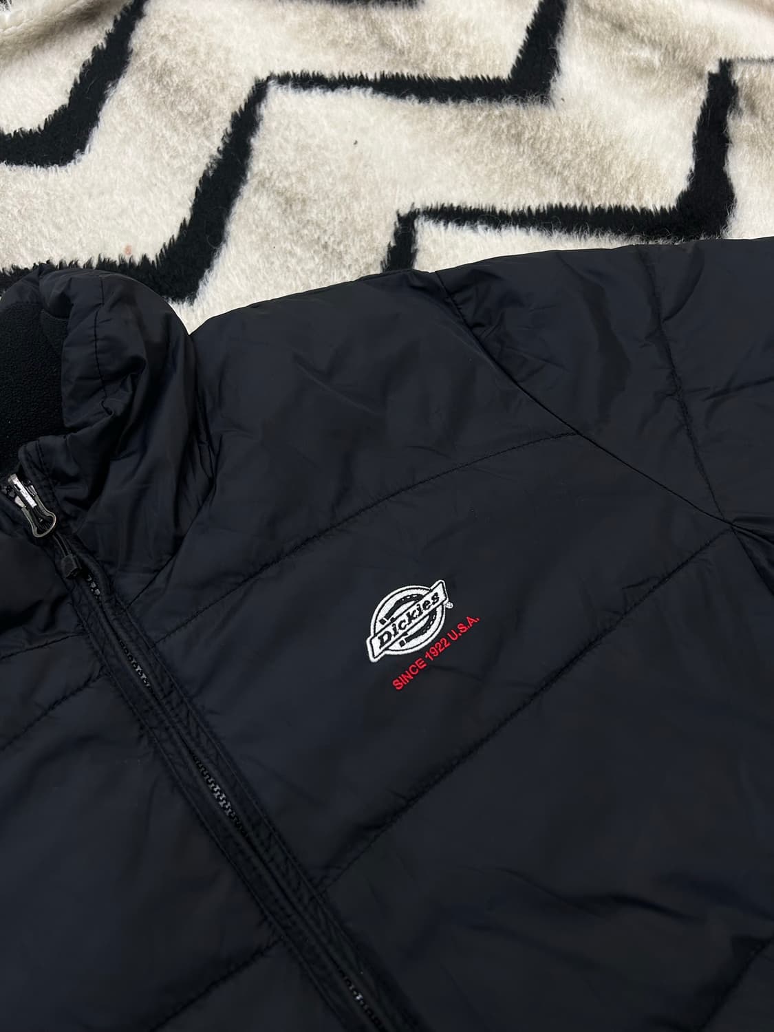 [M]디키즈 경량 패딩 자켓/블랙 상품이미지1