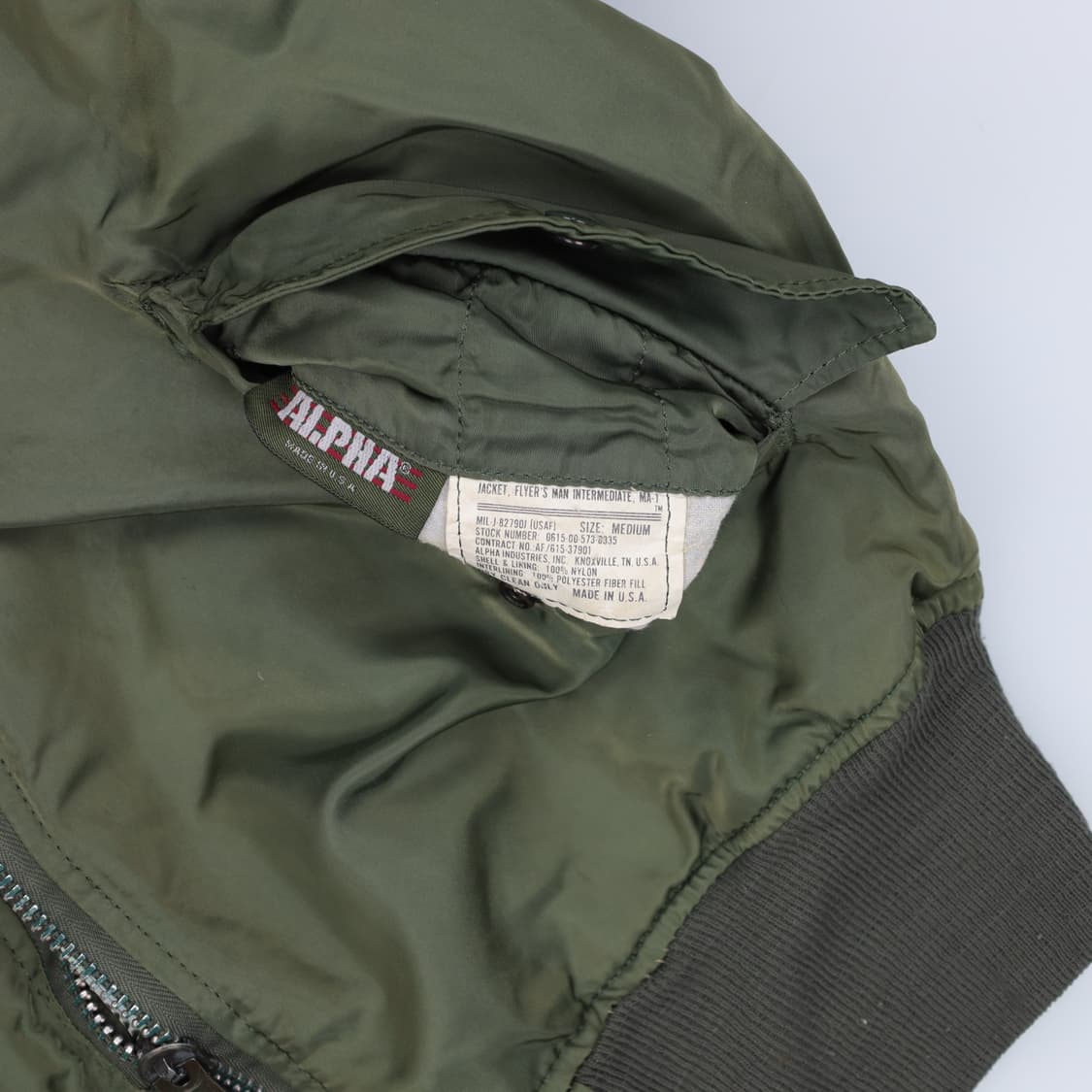 M 알파 리버시블 항공점퍼 0304H1 상품이미지5