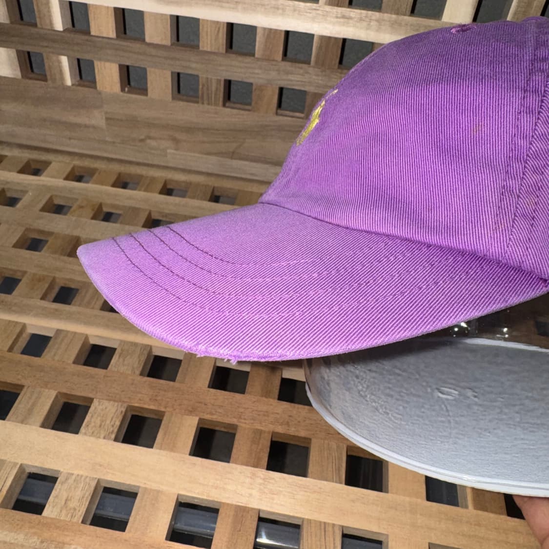 폴로 레더스트랩 퍼플 캡 상품이미지3