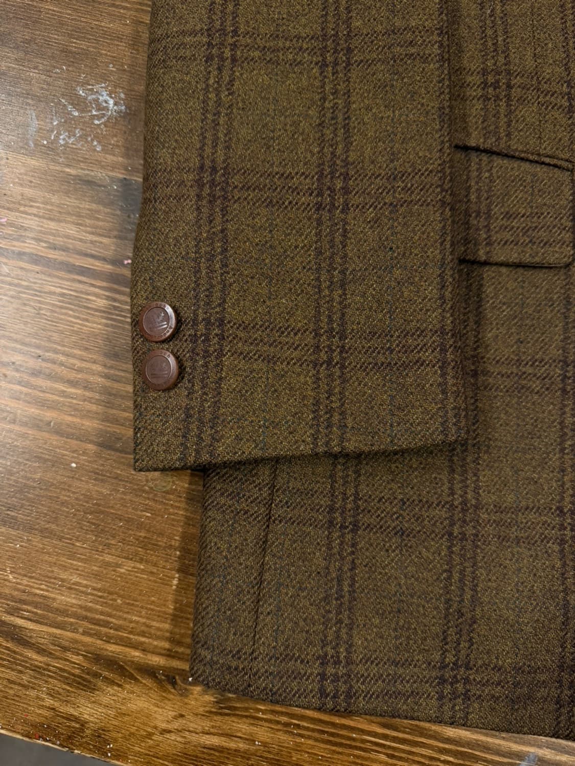 킨록앤더슨 트위드 스포츠코트 남성105 상품이미지7