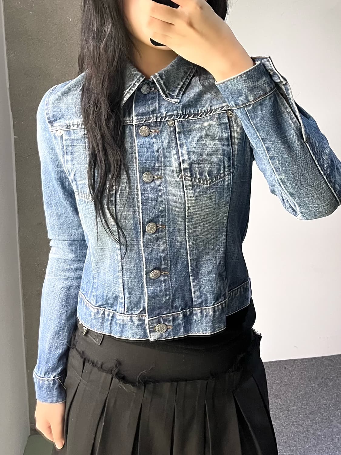 막스앤코 데님 트러커 자켓 상품이미지2