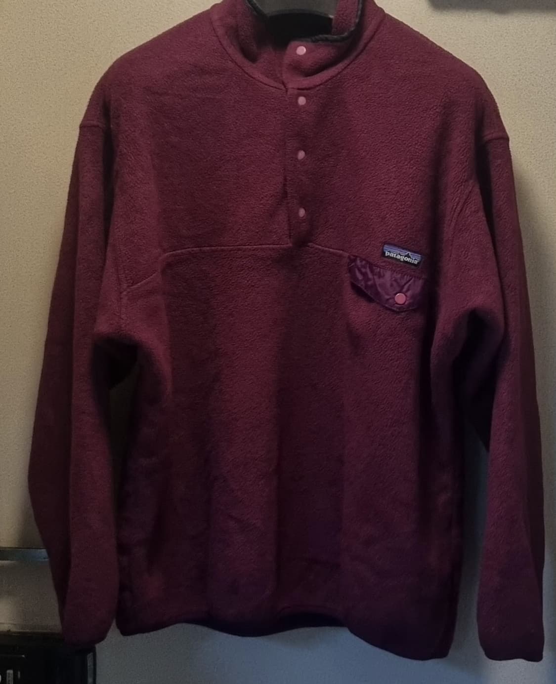 파타고니아 신칠라 버건디 퍼플  made in usa L 상품이미지2
