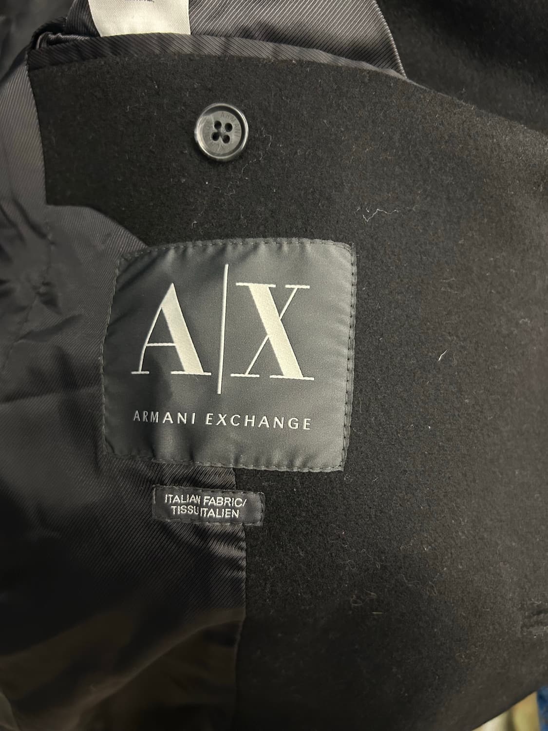 아르마니 익스체인지 블랙 남성 블레이저 코트 상품이미지8