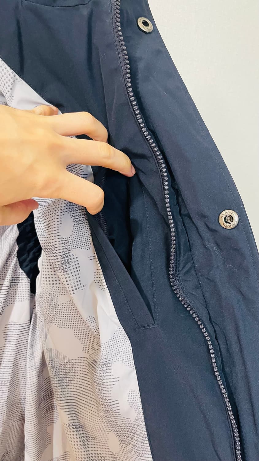 새상품) 캉골 스탠드 칼라 다운 푸퍼 베스트 XL 정가 20만원대 상품이미지8