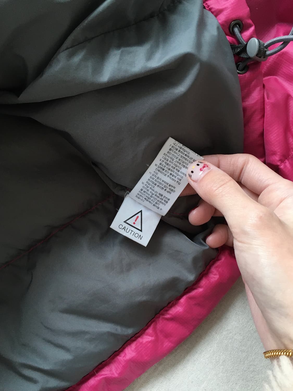 노스페이스 가슴로고 눕시패딩 상품이미지7