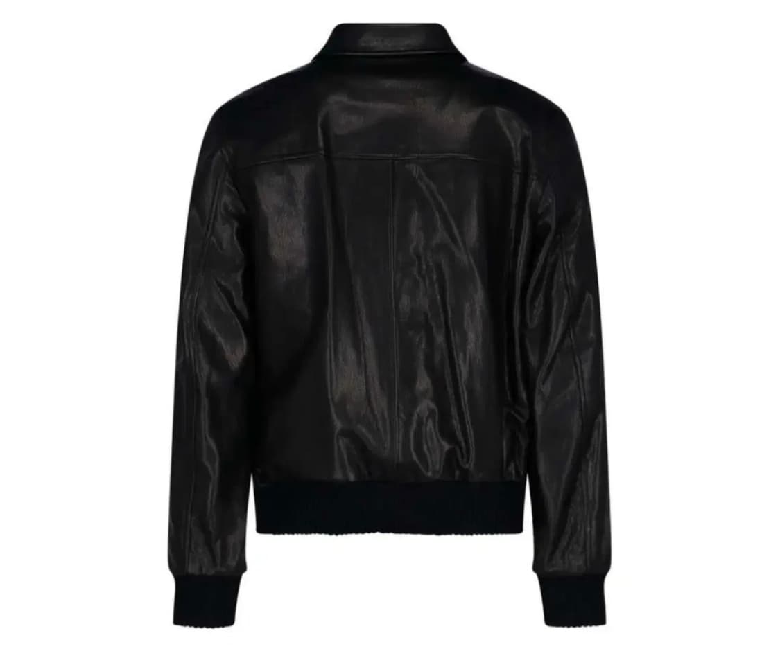 [52] 프라다 나파 레더 가죽 봄버 블루종 자켓 점퍼 상품이미지4