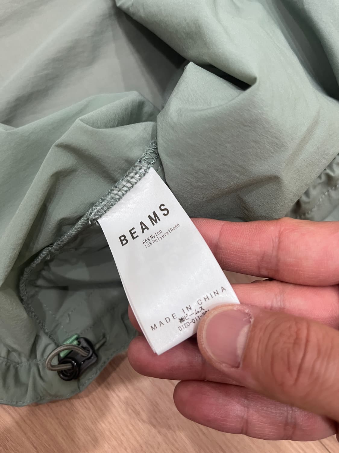 BEAMS nylon Anorak 상품이미지5