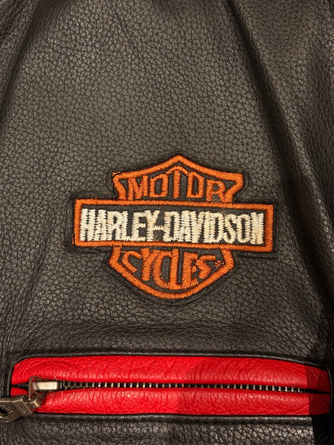 Harley-Davidson 빈티지 레더 라이더 자켓 상품이미지5