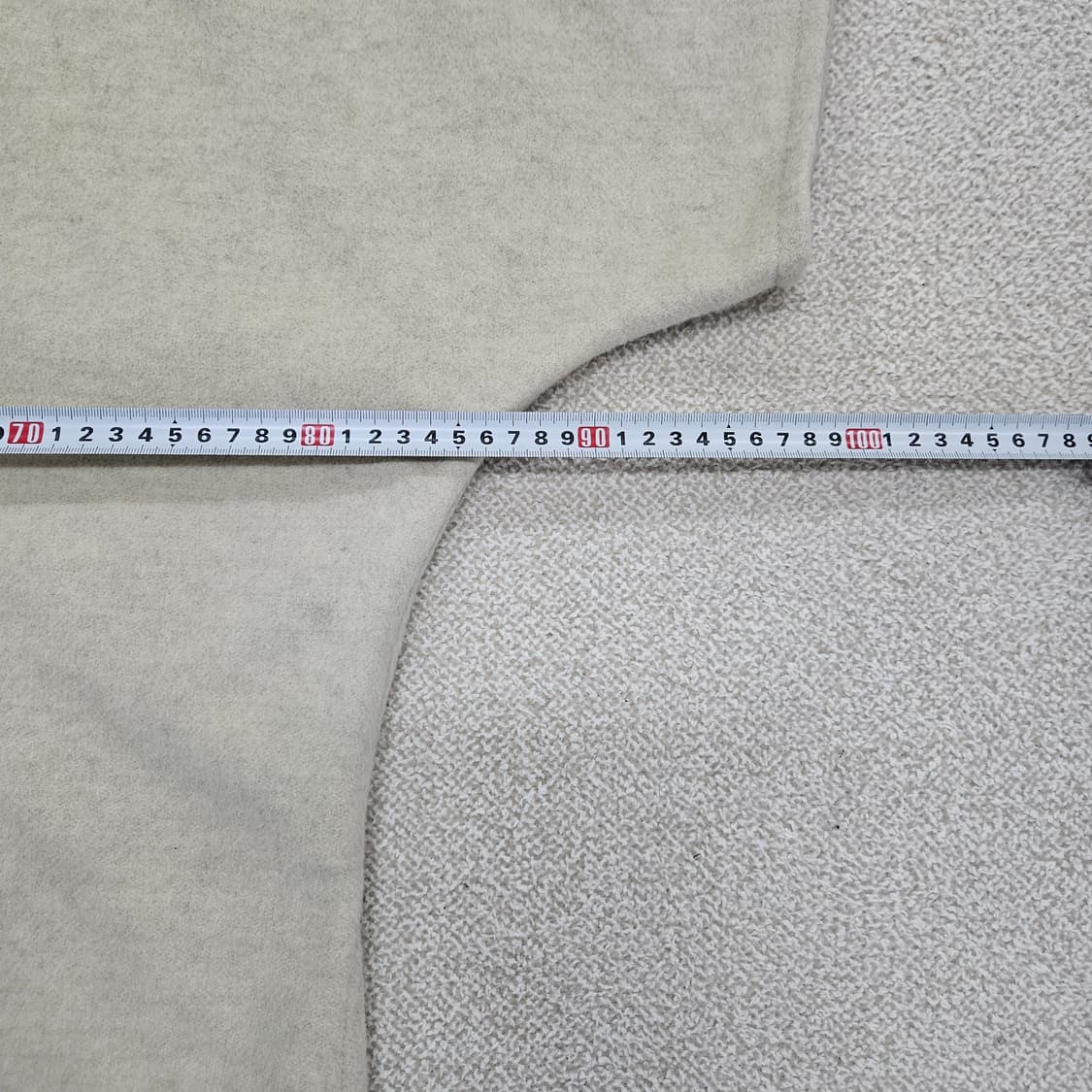 [실측확인] 시슬리 울 후드 니트 판쵸 케이프 코트 1204JM1 상품이미지10