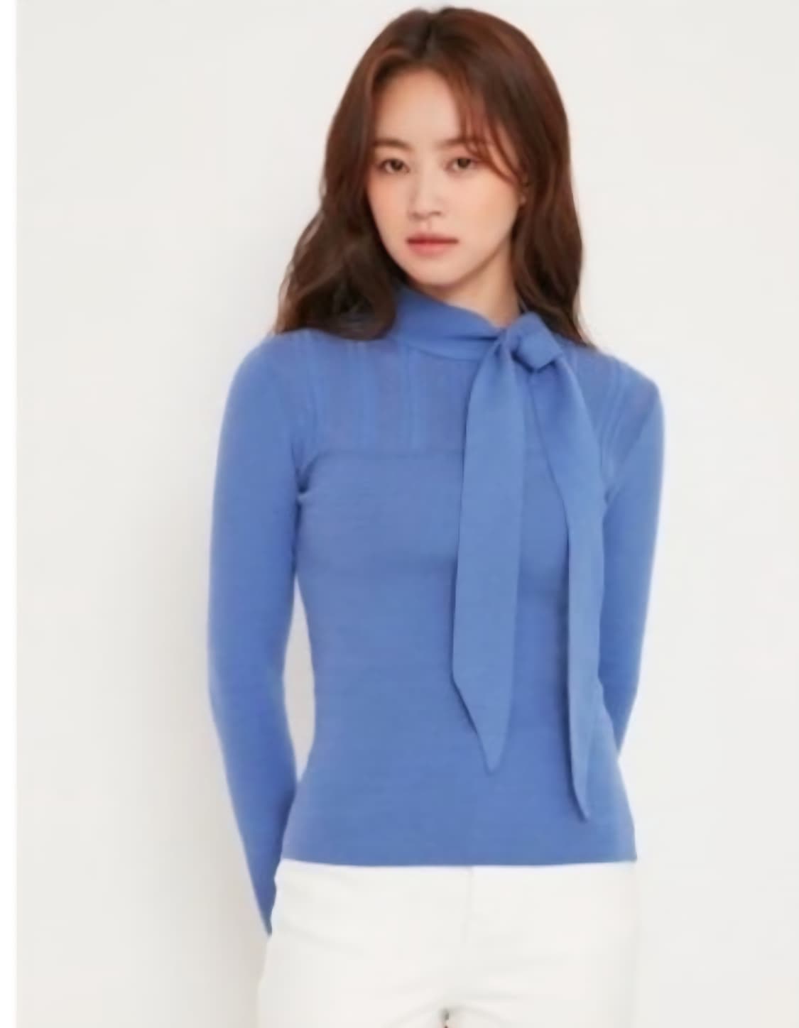 (새상품)에고이스트 타이포인트 스카시조직 슬림니트 상품이미지6