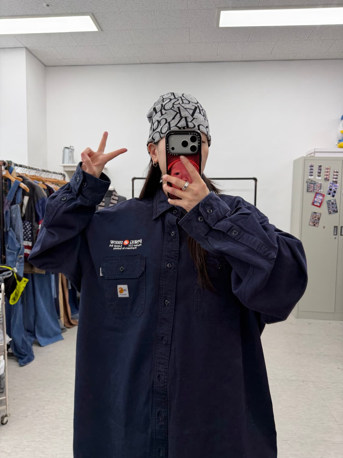  Carhartt 워크 셔츠 상품이미지2