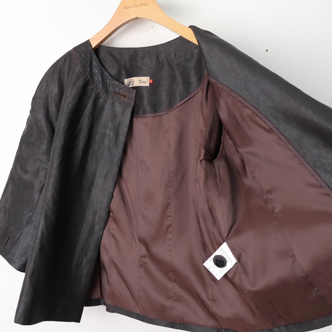 55/이새 머드 실크100 숏 자켓 상품이미지6