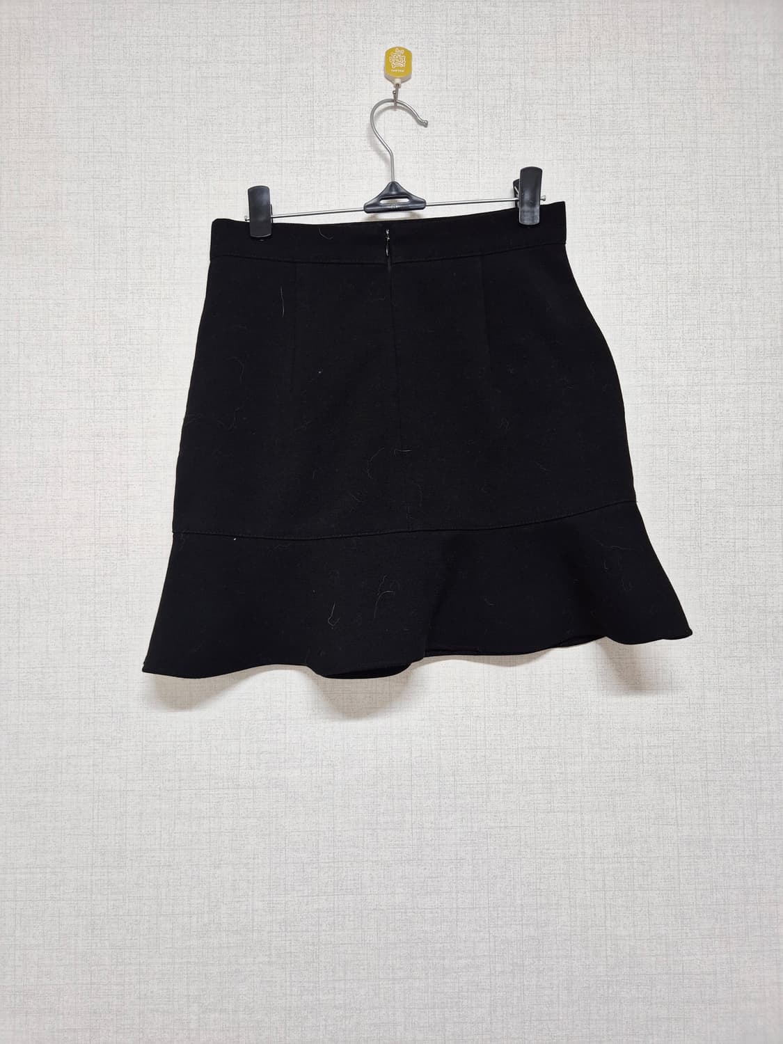 블랙 플레어 미니 스커트 상품이미지2