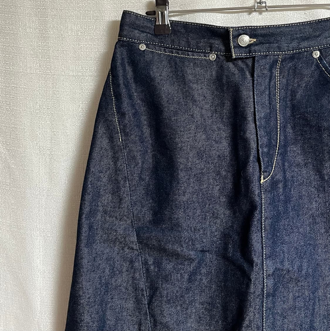 리바이스 생지 데님 A라인 치마 스커트  상품이미지3