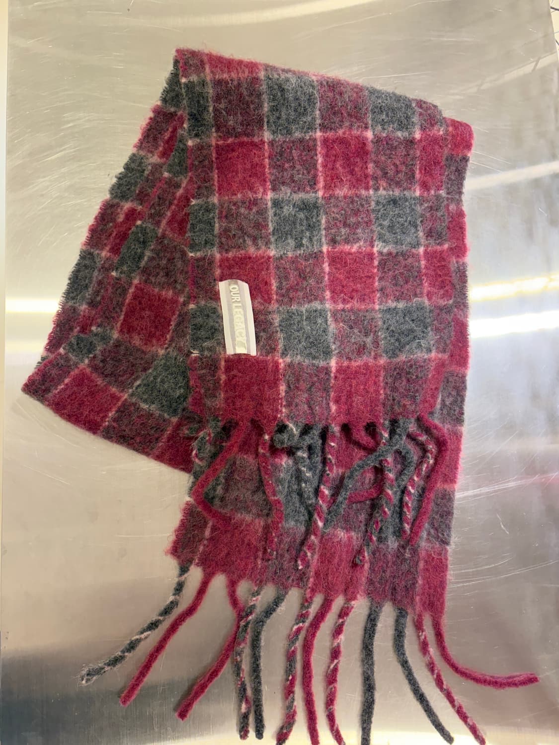 [OS] 아워레가시 에스테이트 스카프 핑크 퍼지 상품이미지2