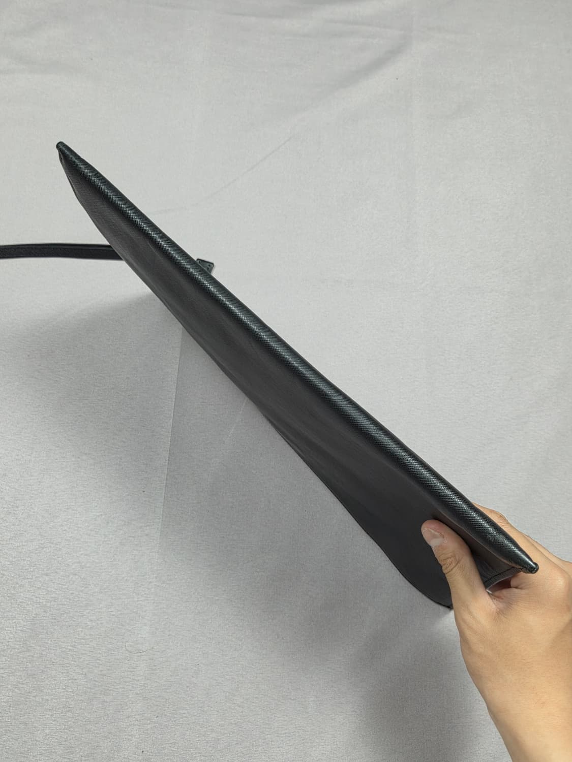 [프라다] 사피아노 바시티 아플리케 레터링 로고 클러치 | G00013 상품이미지5