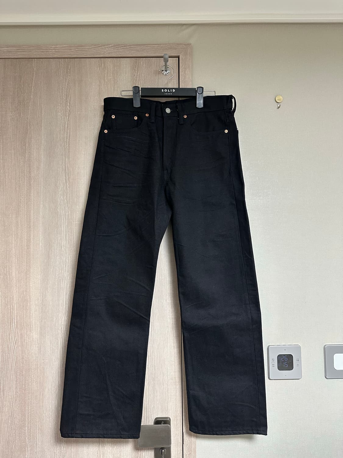 RRL(더블알엘) / 빈티지파이브포켓 블랙온블랙 / 31X30 상품이미지1