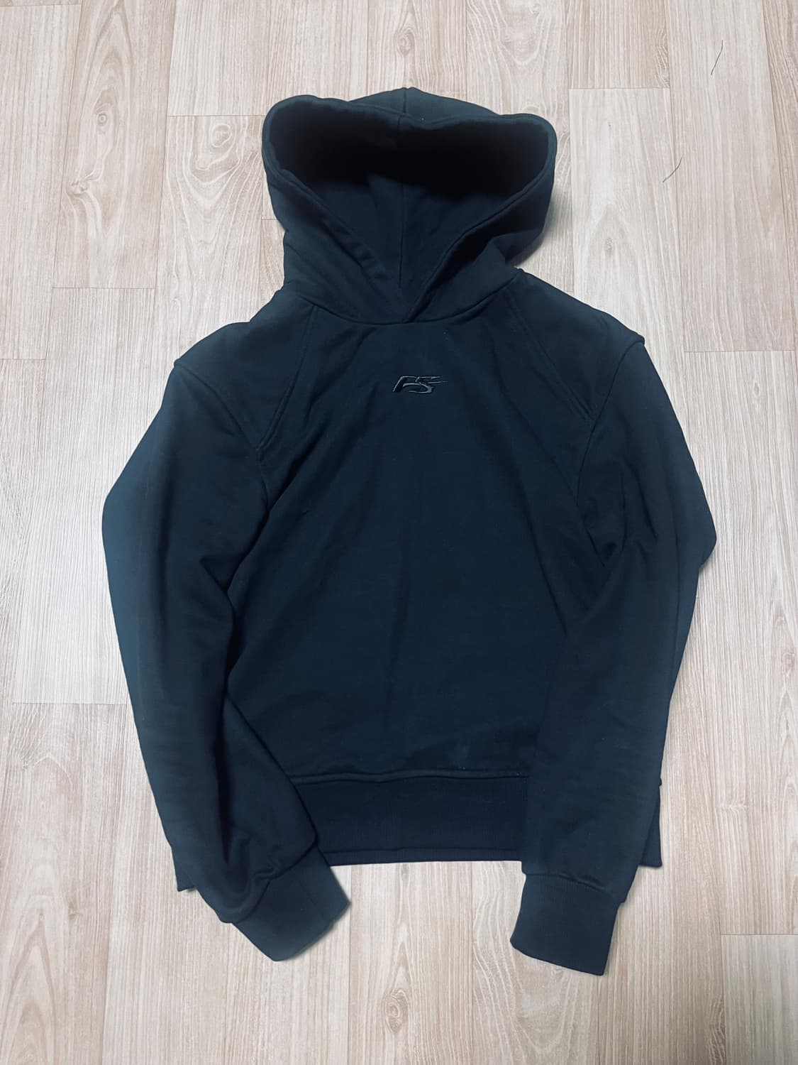 FS LOGO REGULAR HOODIE BK 상품이미지3