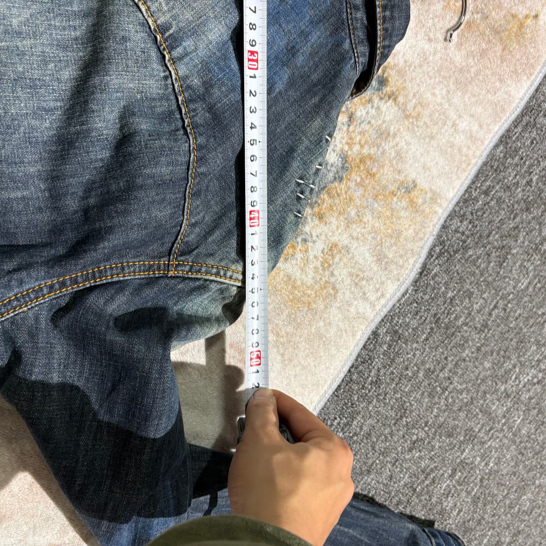 버커루 데미지 디테일 데님셔츠 상품이미지10