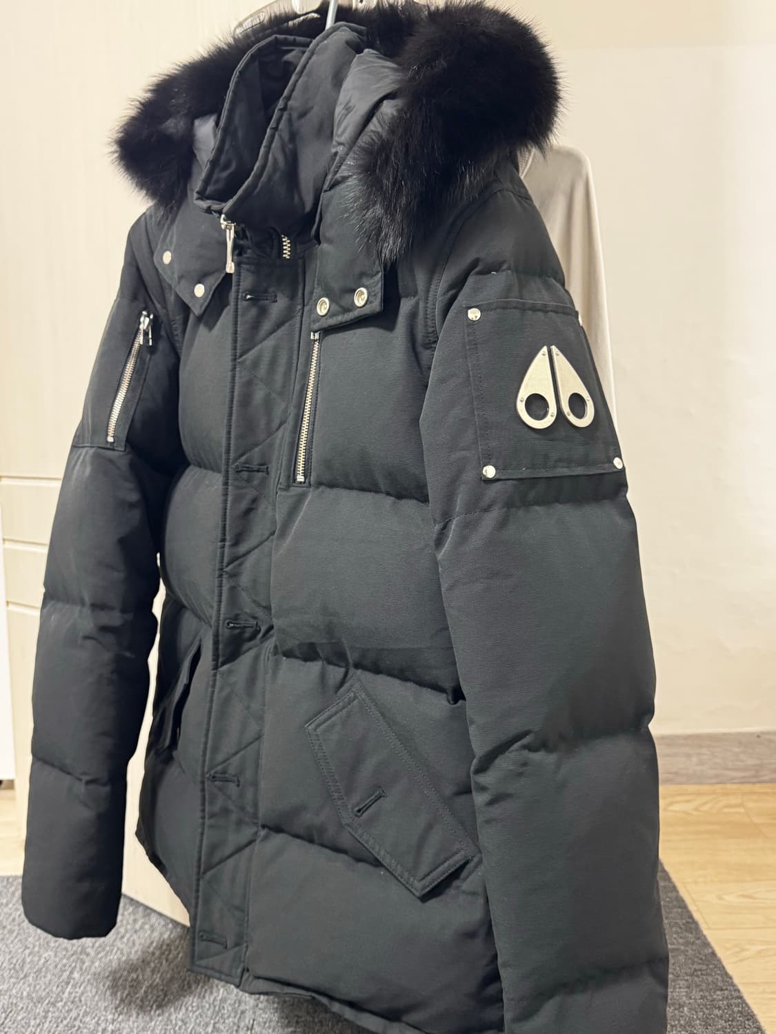 무스너클 쓰리쿼터 패딩 상품이미지2