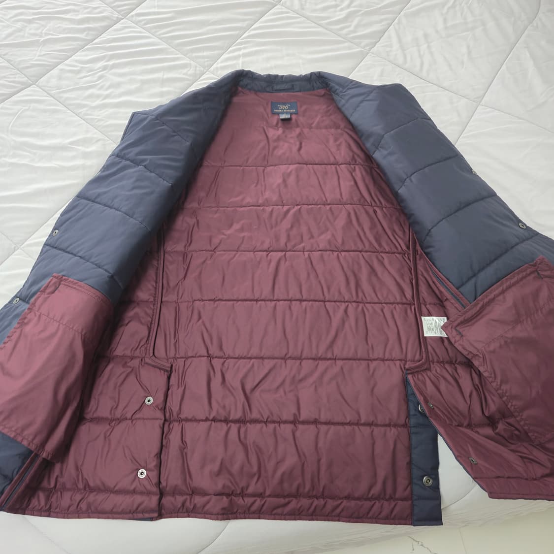 브룩스브라더스 경량 패딩 자켓 네이비 XL 상품이미지3