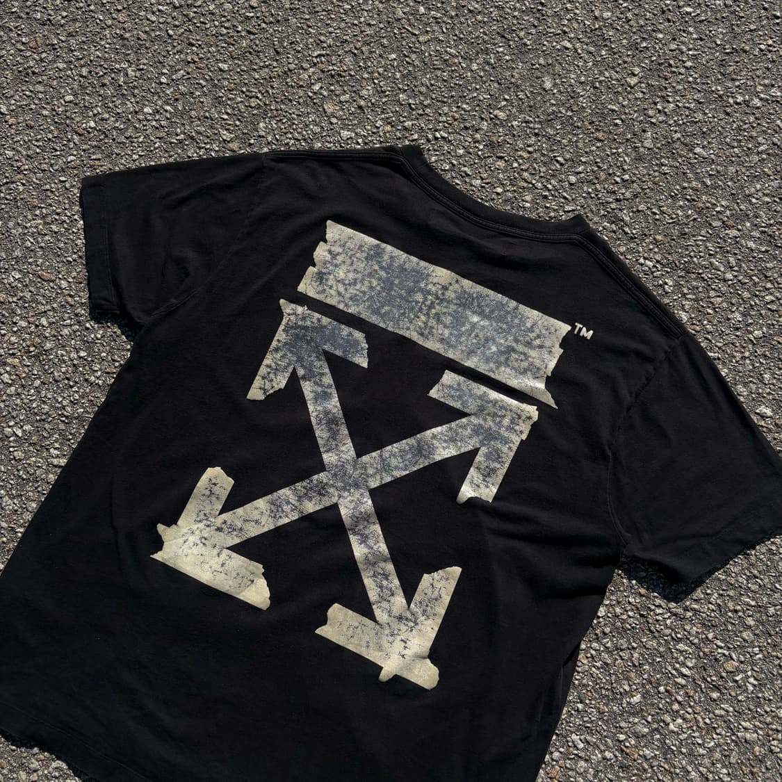 Off White 오프화이트 테이프 반팔 티셔츠 상품이미지2