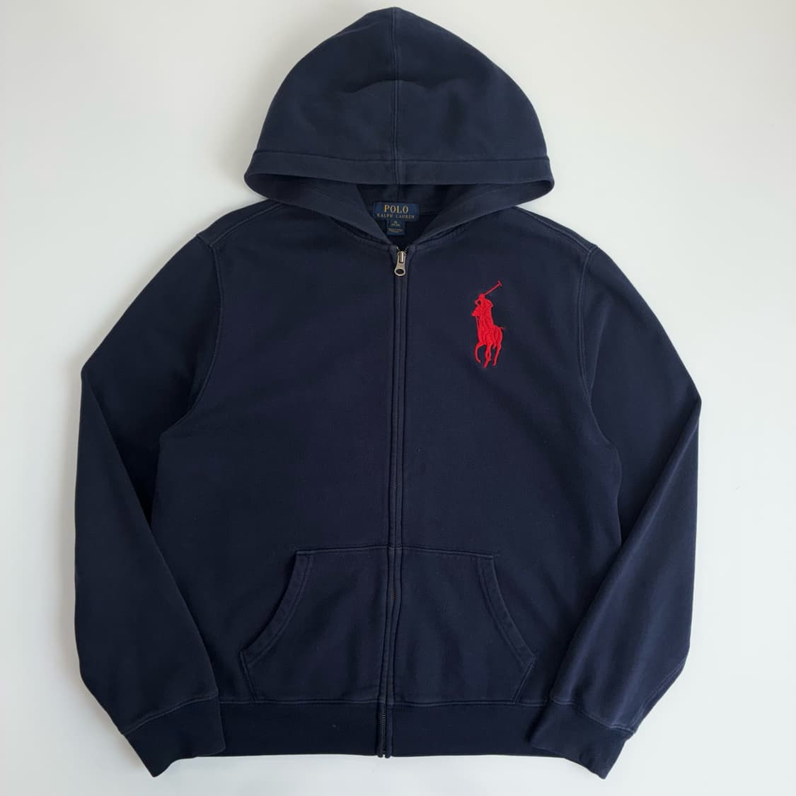 Polo  폴로 랄프로렌 빅포니 네이비 후드집업  상품이미지1