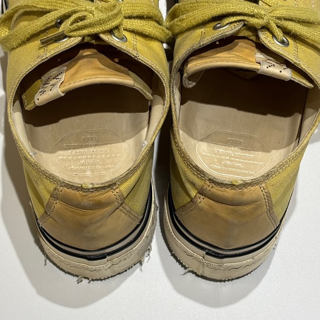 9) 비즈빔 visvim 스캐그웨이 지패턴 옐로우 상품이미지5