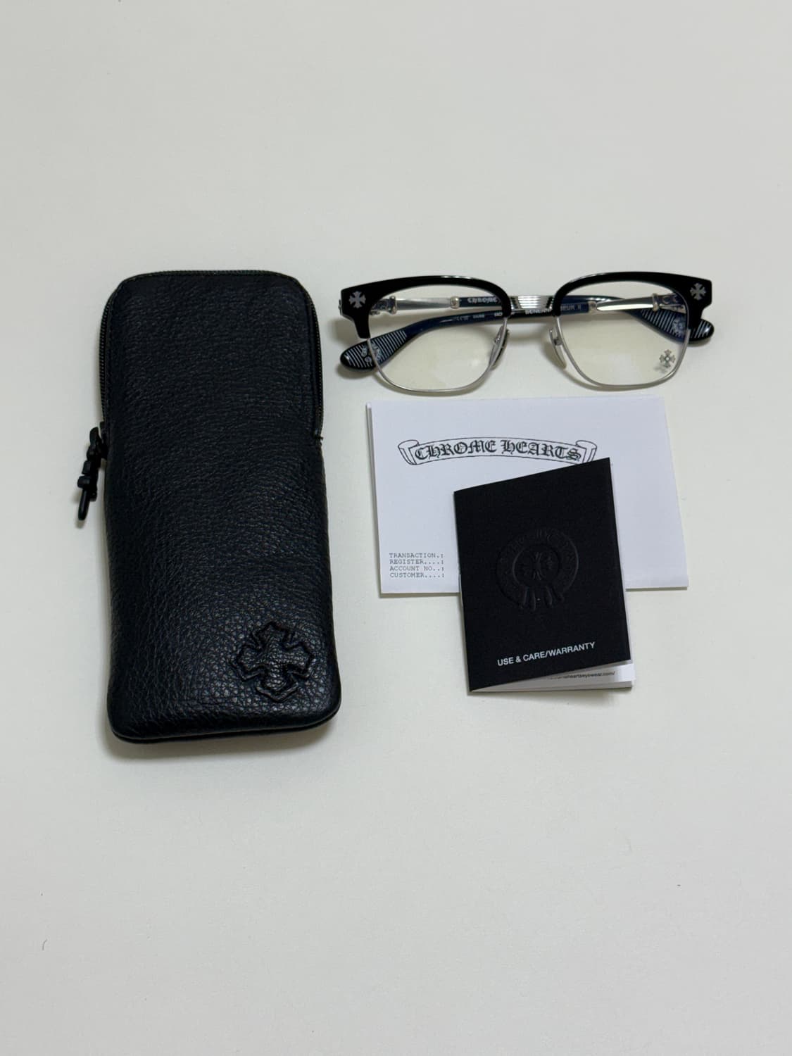 크롬하츠 하금테 보넨노이슈어2 안경 상품이미지2