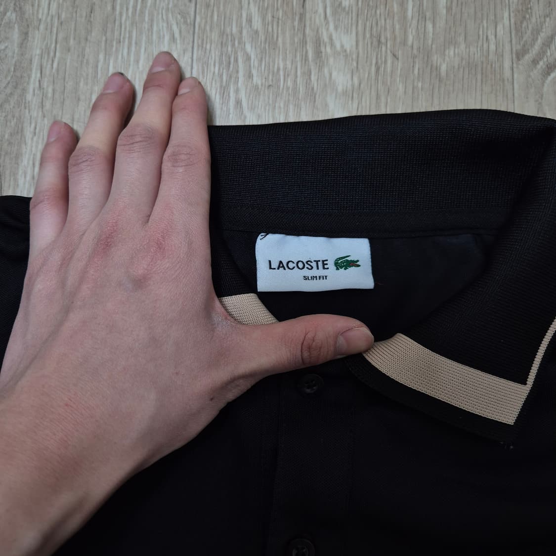 라코스테 슬림핏 반팔 카라티 M(95) 상품이미지6