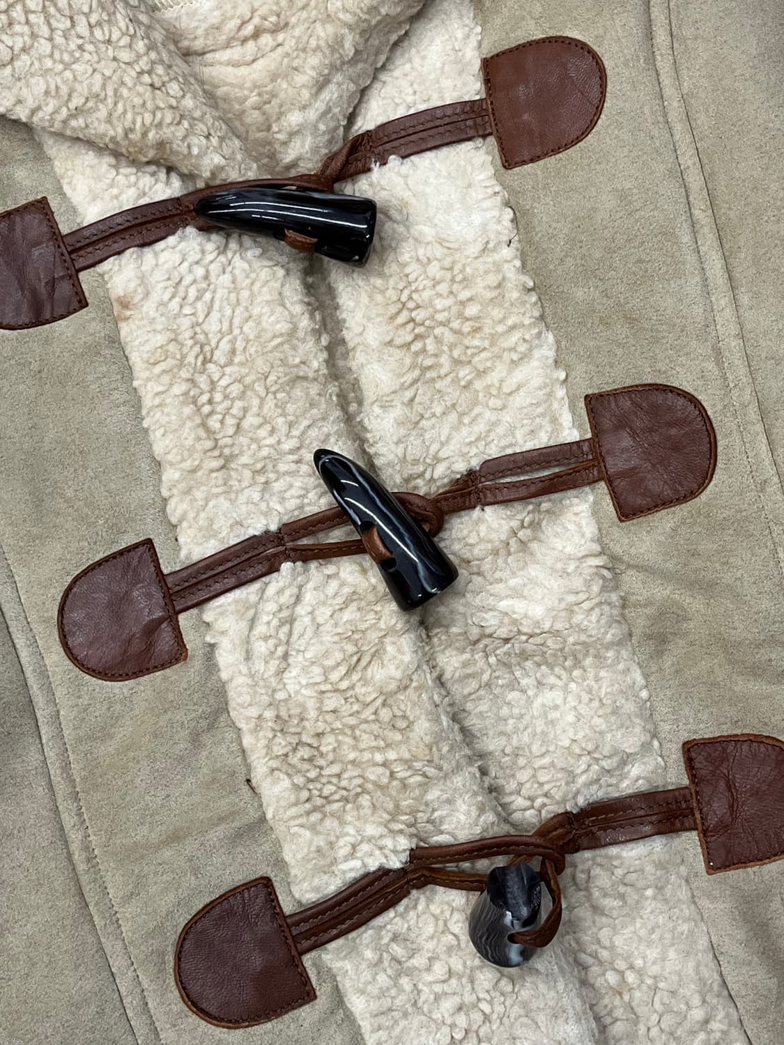 ALGONQUINS 스웨이드 더플 무스탕 코트 상품이미지4