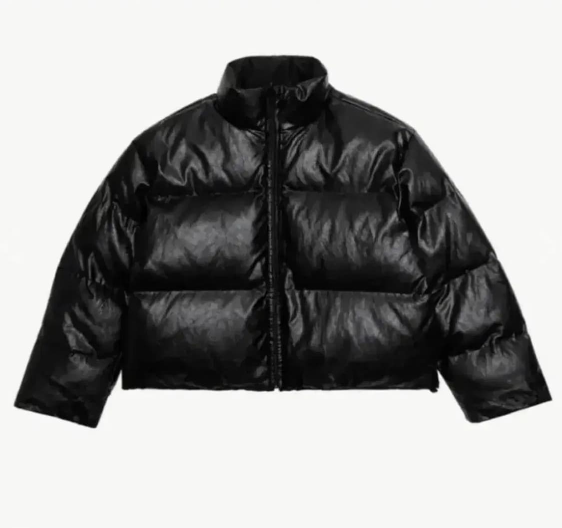 아모멘토 패딩 L 비건 레더 리버시블 상품이미지1