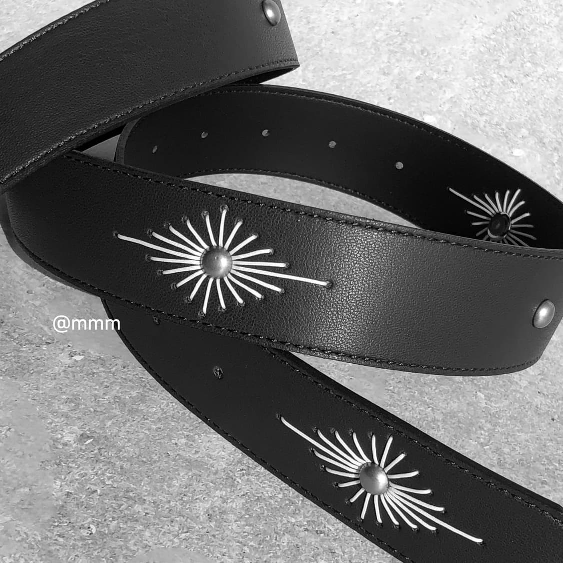 [Unisex] 에스닉 웨스턴 자수 벨트 3컬러 상품이미지7