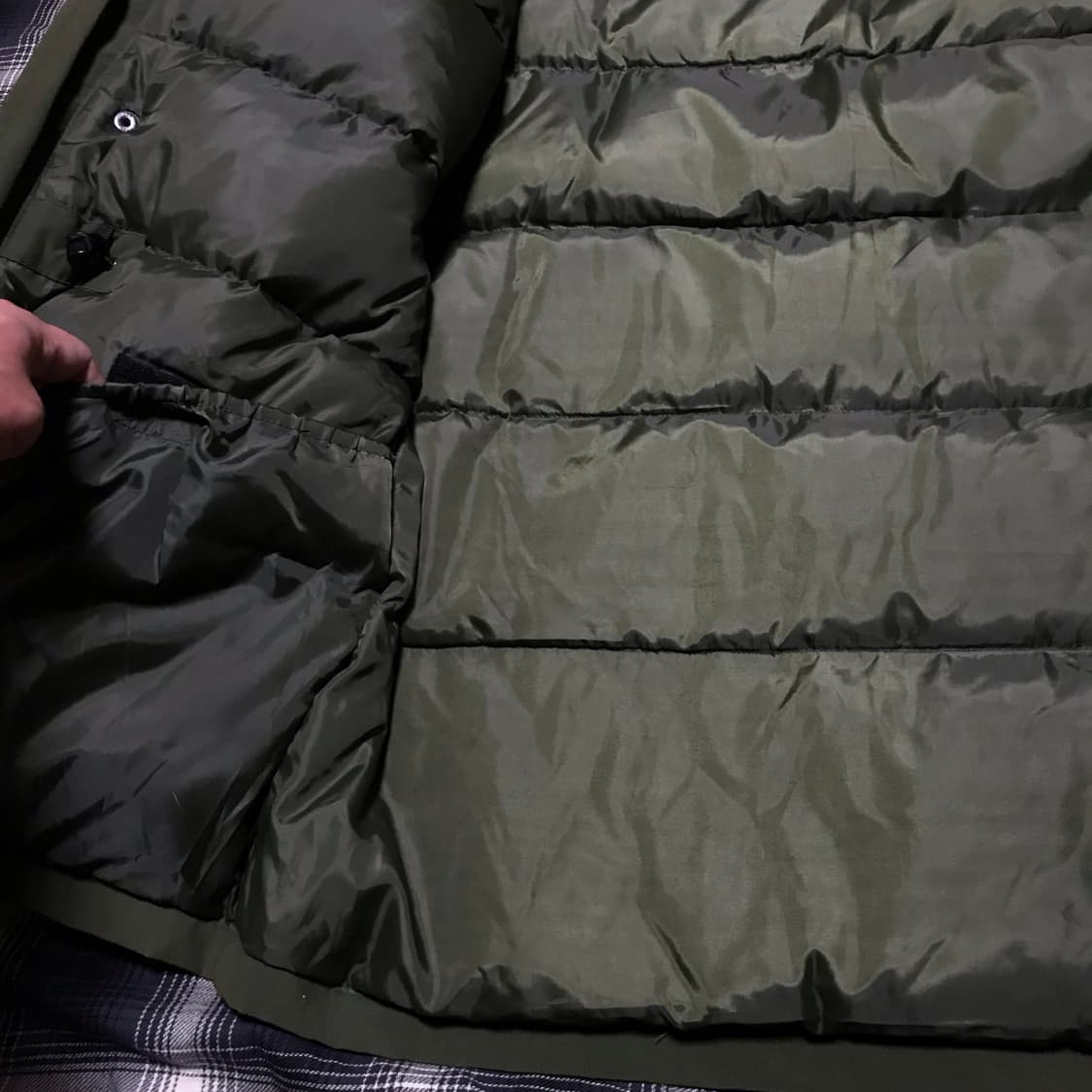 레어 90-00s 재팬 백넘버 밀리터리 복각 마운틴 다운 투웨이 파카 상품이미지8
